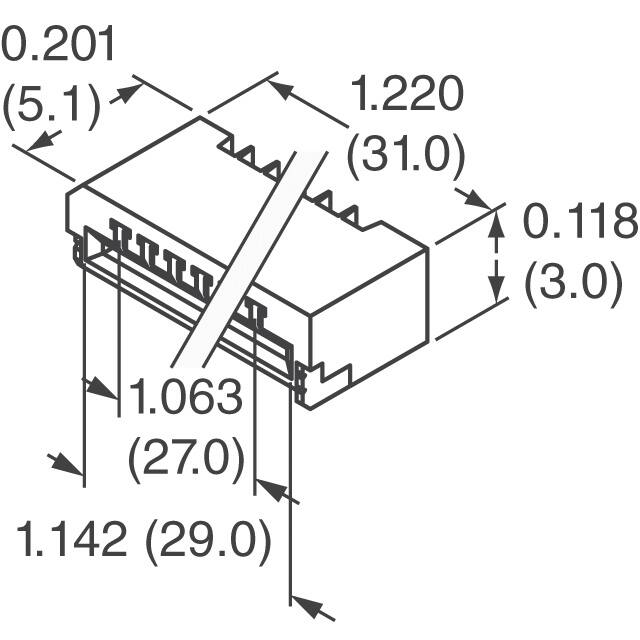28FMN-SMT-A-TF(LF)(SN) JST Sales America Inc.  FFC FPC (Flat Flexible) Connector Assemblies